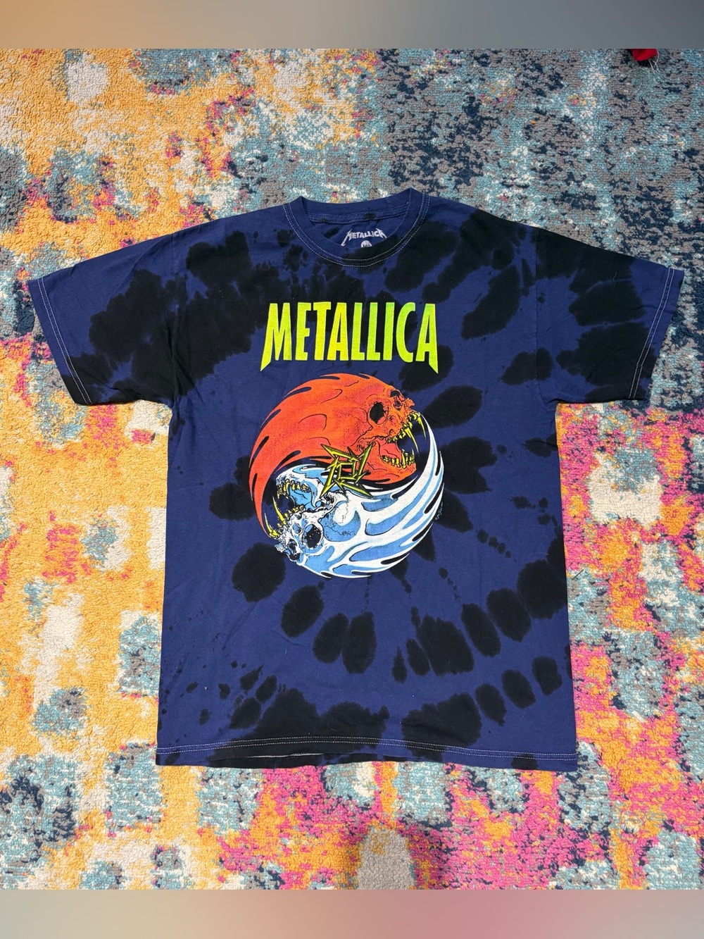 Metallica Tie-Dye Shirt
